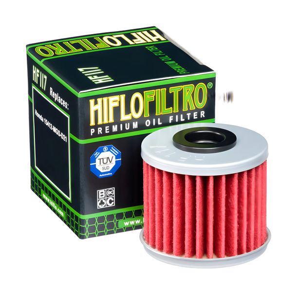 Filtro de aceite Hiflo HF117 para Honda NC X/S/X-ADV 750