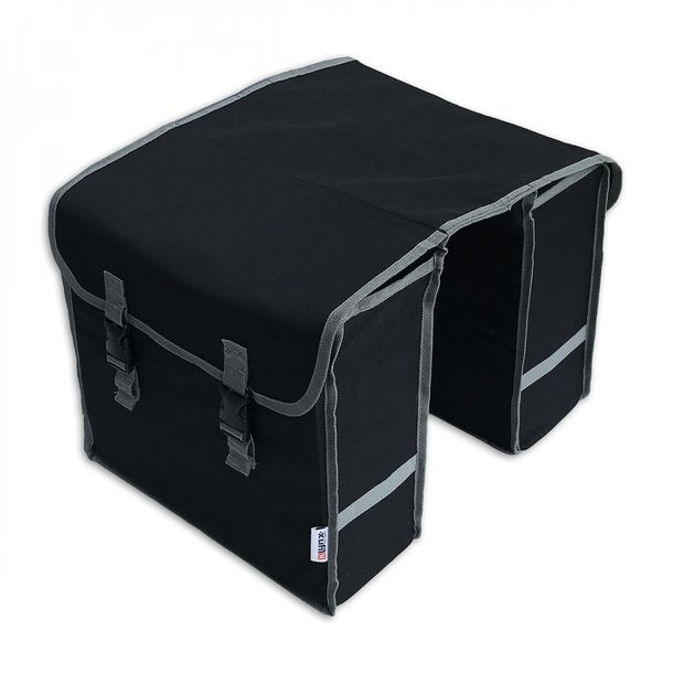 Doppelpacktasche Lynx Polyester Fahrrad Satteltasche wasserdicht, 32 Liter