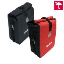 Lynx Tarpaulin PVC borsa da sella per bicicletta impermeabile, 16 litri, nera