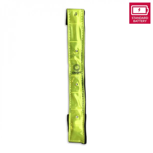 Reflektor Armband Lynx Reflektionsarmband mit vier LEDs, verstellbar