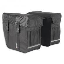 Doppelpacktasche Lynx Polyester Fahrrad Satteltasche wasserdicht, 35 Liter