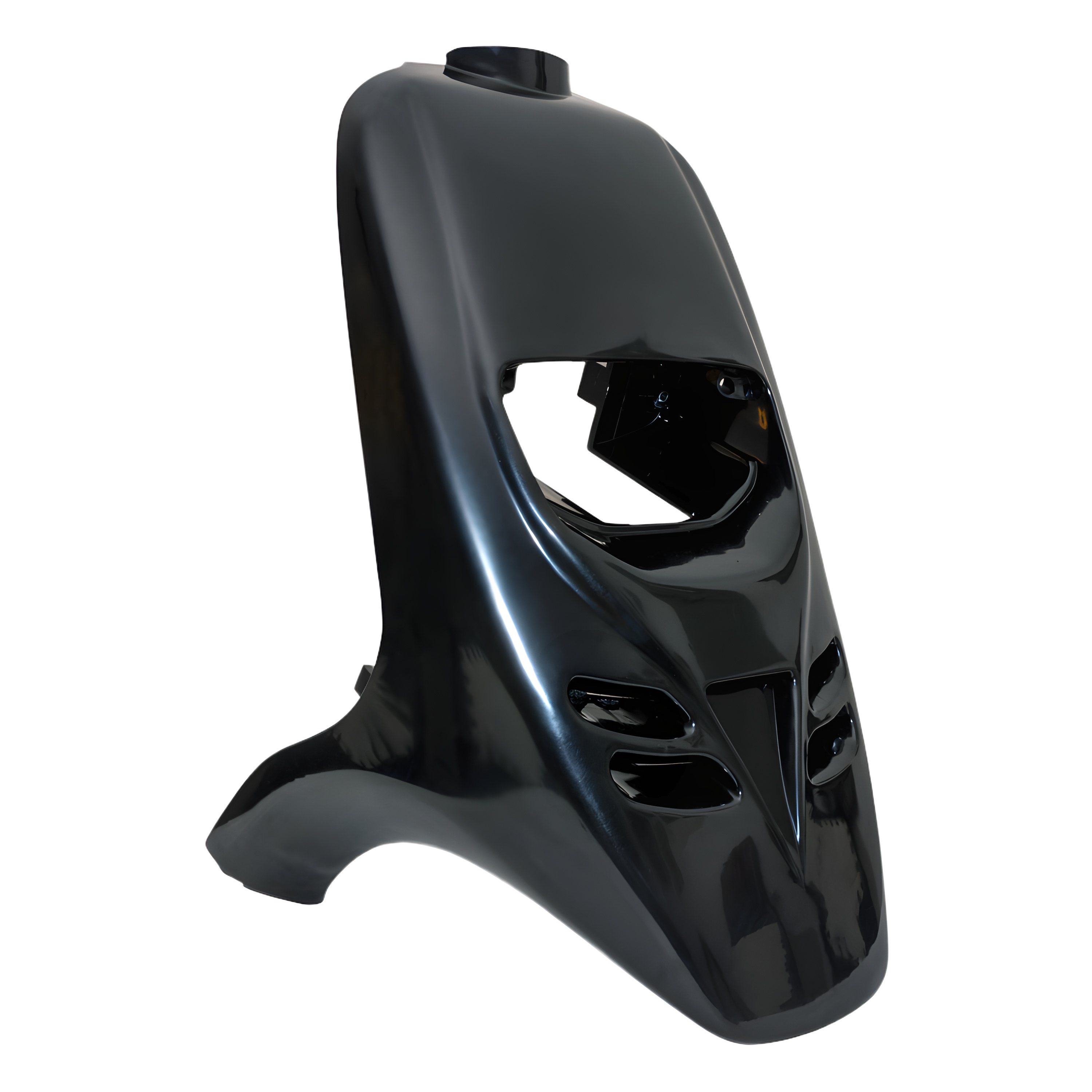 Frontverkleidung Faco Frontschürze schwarz unlackiert für Piaggio TPH Gilera