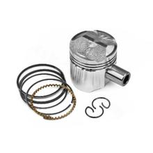 Kolben komplett TNT 50ccm D: 38,9mm inkl. Ringe Bolzen Clips für Piaggio 4-Takt Zip / Fly / Vespa ET4 ( 2 Ventile )