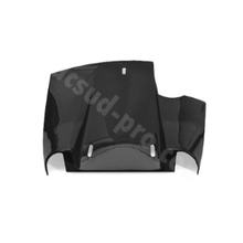 Pára-choque Traseiro TNT Carenagem preto metálico para Yamaha BWs / MBK Booster Spirit até Ano de Fabricação 2003