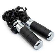 Heizgriffe Titan-X Koso mit integriertem Schalter chrom