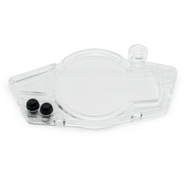 Glass/replacement lens Koso for RX1N speedometer incl. press studs