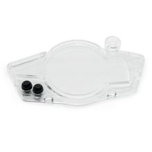 Glas / Ersatzscheibe Koso für RX1N Tacho inkl. Druckknöpfe