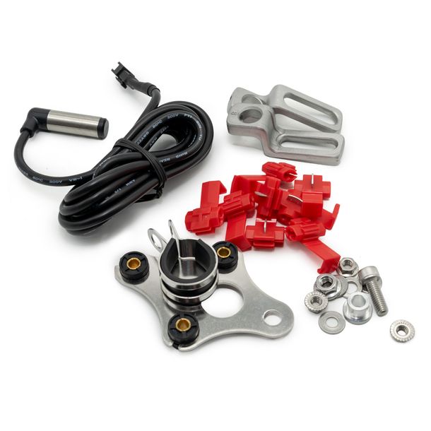 D75 Tachometer Koso Ziffernblatt Oberfläche Blende schwarz 0-240 km/h universal – Bild 6