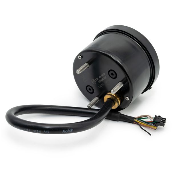 D75 Tachometer Koso Ziffernblatt Oberfläche Blende schwarz 0-240 km/h universal – Bild 5