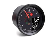 Drehzahlmesser Koso und Tachometer HD-01 digital schwarzer Rand für Harley Davidson FXBRS Softail Breakout FXDL Dyna Low Rider FXDLS S FXLR FXSB XL CA Bj. 2014 - 2024