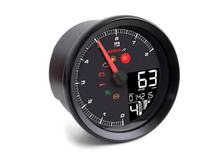 TNT-04 Drehzahlmesser Tachometer Koso schwarzer Rand, mit ABE / KBA universal
