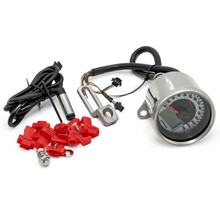 D64 Chrome Style Tachometer Koso Signalleuchten, max. 260km/h mit ABE universal