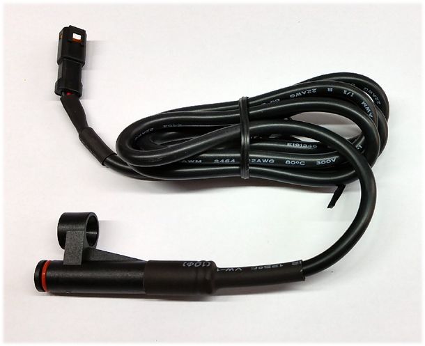 Geschwindigkeitssensor Koso passiv, schwarzer Stecker