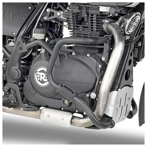 Sturzbügel GiVi schwarz für Royal Enfield Himalayan / SCRAM 411 Bj. 2018-2024