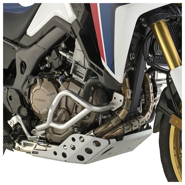 Defensas inferiores GiVi de acero inoxidable para Honda CRF1000L Africa Twin año 2016-2019