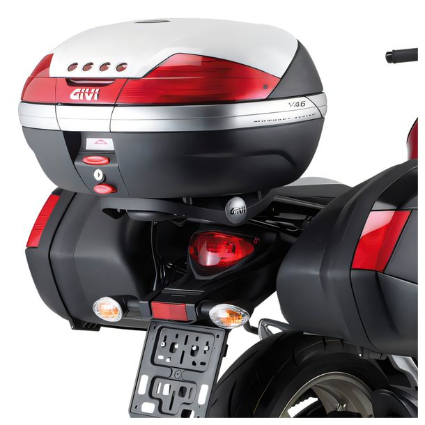 Top case carrier GiVi for Monokey® cases with M5 plate Max load 6 kg for Suzuki Gladius 650 year 2009-2016