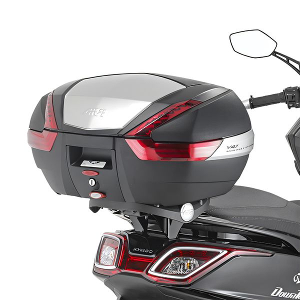 Topcase-Träger GiVi für Monokey® oder Monolock® Koffer für Kymco Downtown ABS/TCS 125i-350i Bj. 2015-2024