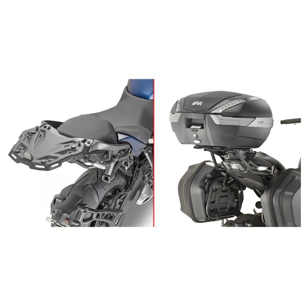 Topcase-drager GiVi voor Monokey® of Monolock® koffers voor Yamaha Niken GT 900 bj. 2019-2024