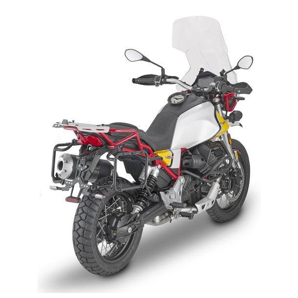 Seitenkoffer-Träger GiVi ONE-FIT abnehmbar Monokey® für Moto Guzzi V85 TT Bj. 2019-2023