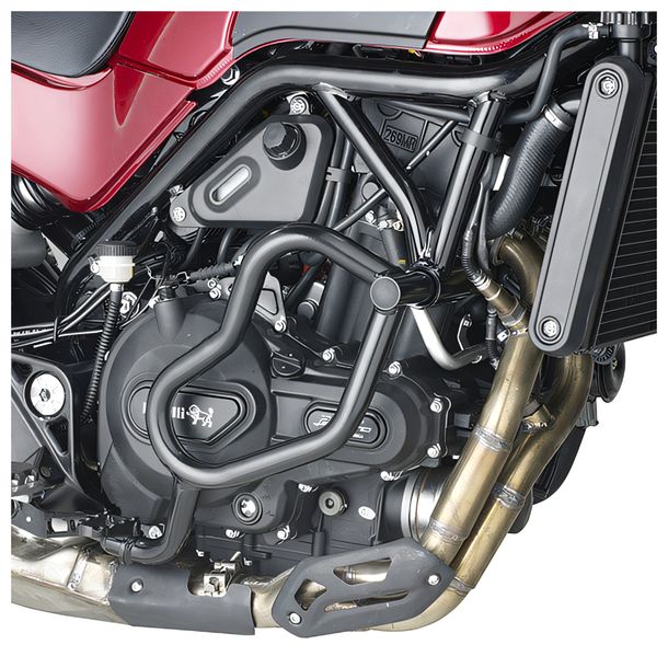 Sturmbugel GiVi specifiek zwart voor Benelli Leoncino 500 / Trail Bj. 2017-2025