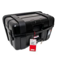 Trekker GiVi 46 Monokey® koffer zwart met aluminium afdekplaat zwart