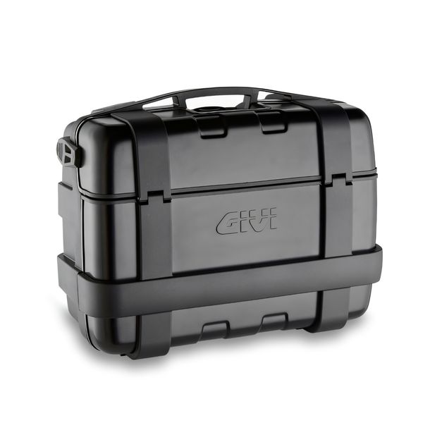 Topcase GiVi Koffer Trekker 33 Monokey® schwarz mit Cover Aluminium schwarz 33 L Max Zuladung 10 kg