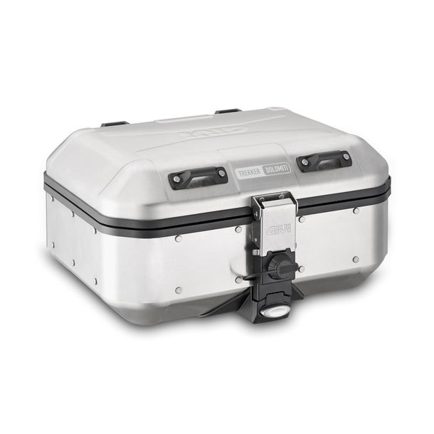 Topcase GiVi Koffer Trekker Dolomiti 30 Monokey® Aluminium natur 30 Liter Volumen Max Zuladung 10 kg