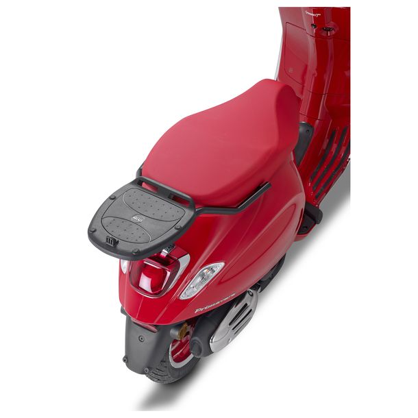 Suporte de Topcase GiVi para malas Monolock® Preto Carga máxima 3 kg para Vespa Primavera / Sprint 50-150 Ano 2014-2026