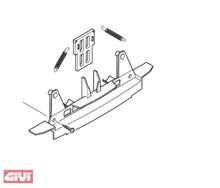 Verschluss-Set GiVi für E55