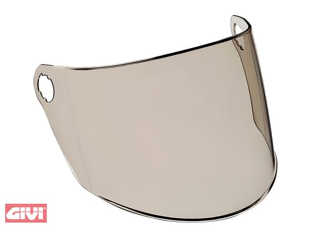 GiVi lang iridium zilverkleurig vizier zonder ECE voor HJ03 Junior jethelm