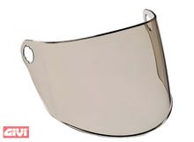 GiVi lang iridium zilverkleurig vizier zonder ECE voor HJ03 Junior jethelm