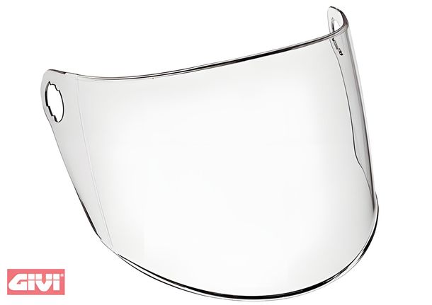 Visera GiVi larga transparente con ECE para casco jet junior HJ03