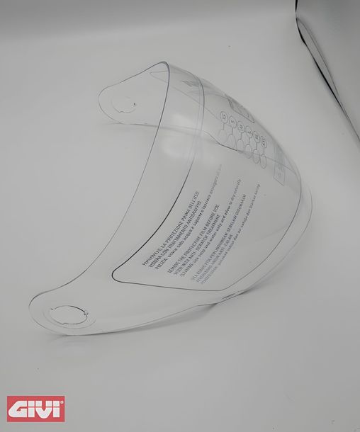 Visier GiVi transparent mit ECE für H12.3 Jet-Helm Stratos