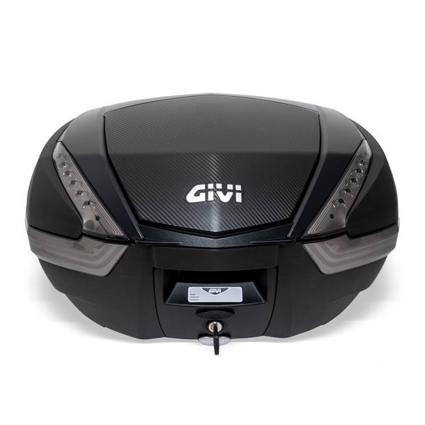 Topcase GiVi V47 TECH Monokey® in Carbon Optik mit transparenten Reflektoren – Bild 3