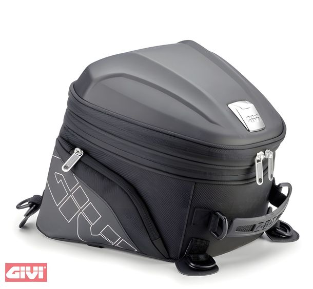 Sacoche arrière extensible GiVi pour motos sportives volume 22 litres