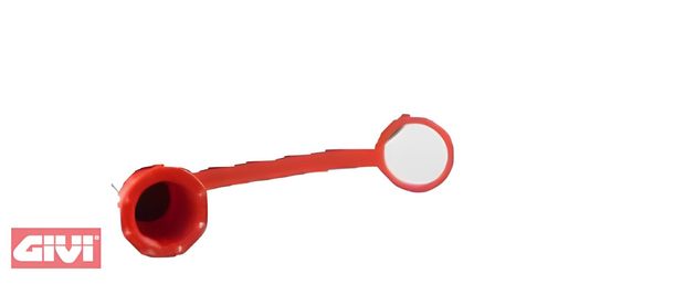 GiVi rood deksel voor TAN01 reservebus