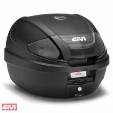 GiVi E300 - Bauletto Monolock con nuova serratura con piastra nero opaco/carico utile massimo 3 kg