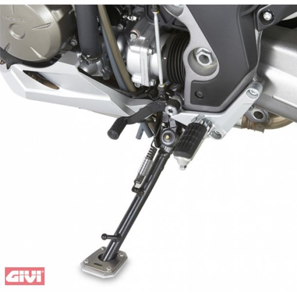 GiVi foot extension made of aluminium and stainless steel for original side stand for Honda Crosstourer 2012 - 2019