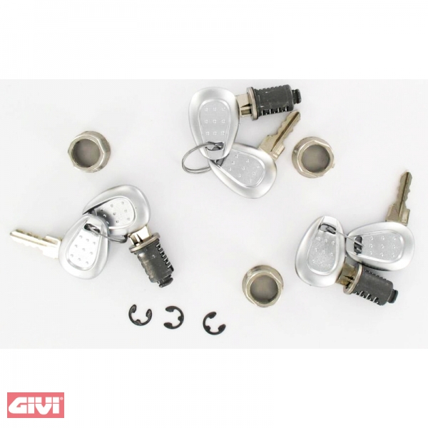 GiVi Triple Aligned Lock Set For Old TRK33/ TRK46/ B36N