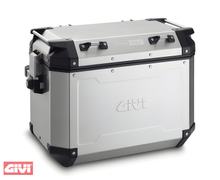 Maleta lateral de aluminio GiVi Trekker Outback 48 derecha Monokey aluminio 48 litros/carga útil máxima 10 kg