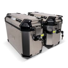 Juego de maletas laterales de aluminio GiVi Trekker Outback 37 Monokey cada una 37 litros/carga útil máxima 10 kg cada una