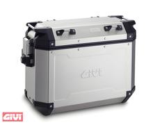 Seitenkoffer-Satz GiVi Trekker Outback 37 links Monokey® Aluminium / 37 Liter