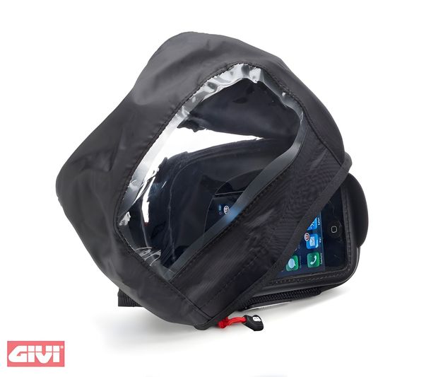 Borsa Navi GiVi 4,3 pollici con parasole e supporto per specchietto