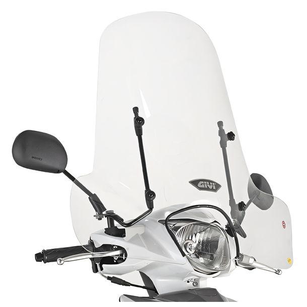 Kit di montaggio GiVi per parabrezza 107A/AG + 107S/SG per Suzuki Address 110 anno 2015-2021