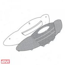Réflecteur GiVi avec film de fond blanc pour E450