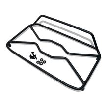 Porte-bagages en métal GiVi, court, peint en noir pour Trekker TRK33 - TRK46
