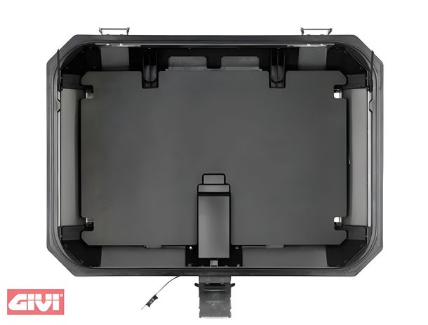 GiVi fondo valigetta in alluminio nero per OBK58B