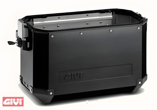 GiVi case fondo aluminio negro izq. para OBK48AL