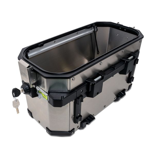 Kofferbodem GiVi Aluminium zilver links voor OBK37AL