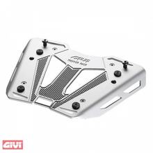 Kit piastre GiVi M8 completamente in alluminio per bauletto Monokey/ Carico utile max. 6 kg
